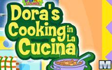 Dora Cooking In The Kitchen