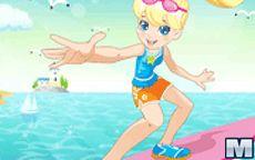 Surfing With Polly Pocket
