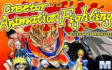 Animation Fighting: Luffy VS Naruto